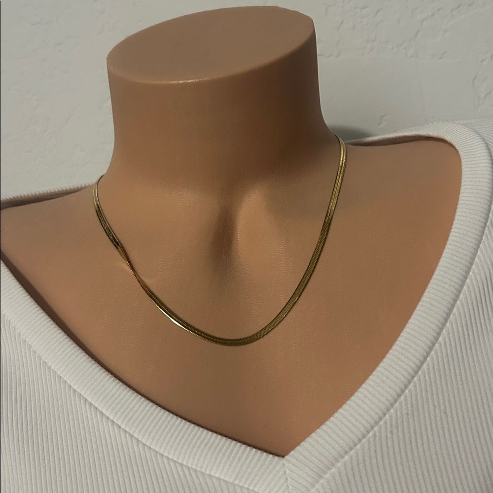 🌿New 18k Golden Plated Stainless Steel Chain Necklace